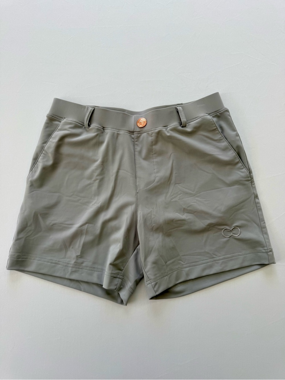 Men's Hybrid Performance Shorts — Grey